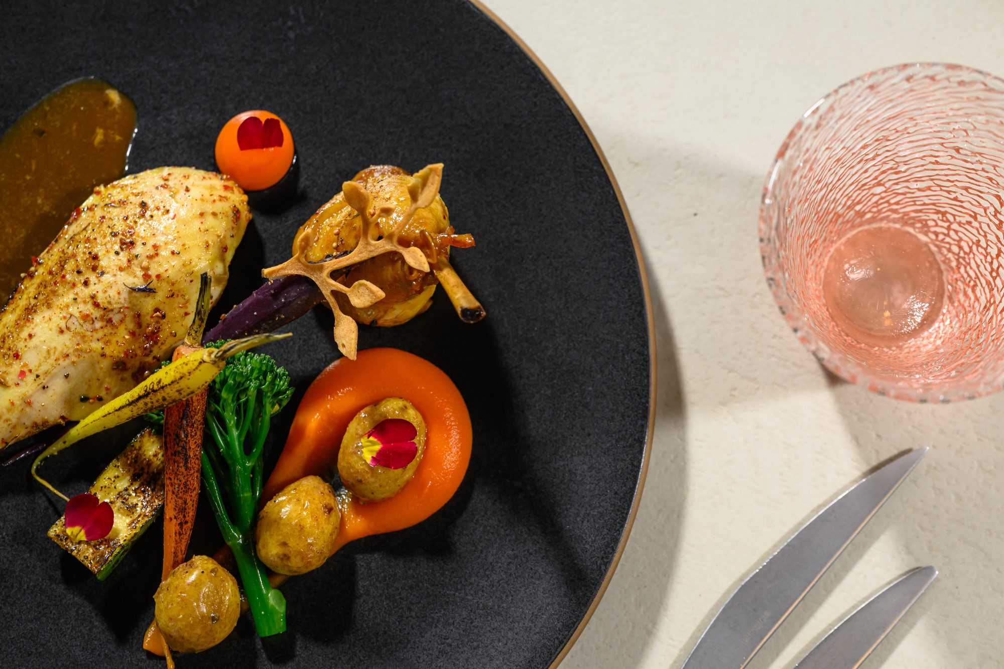 Gastronomisch gerecht van Restaurant Moonstone